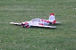 Extra300 Landung